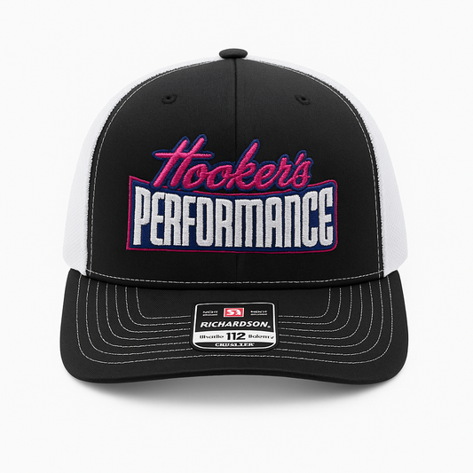 Hookers Performance Black/white SnapBack