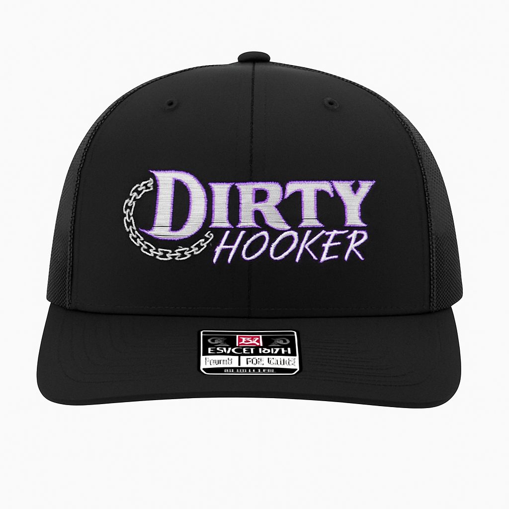 Dirty Hooker Black Snapback